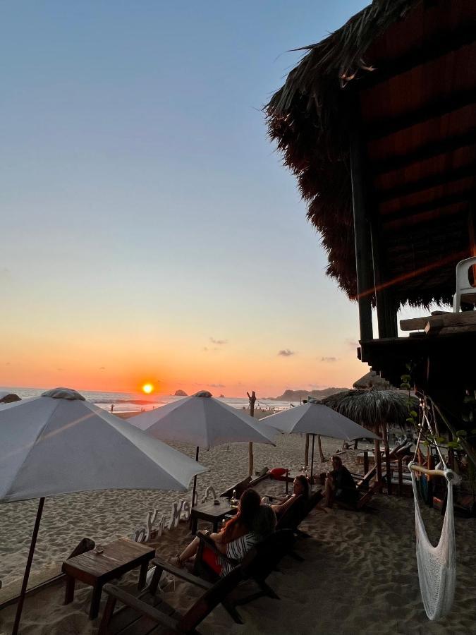 Cafe Maya - Zipolite Exteriér fotografie