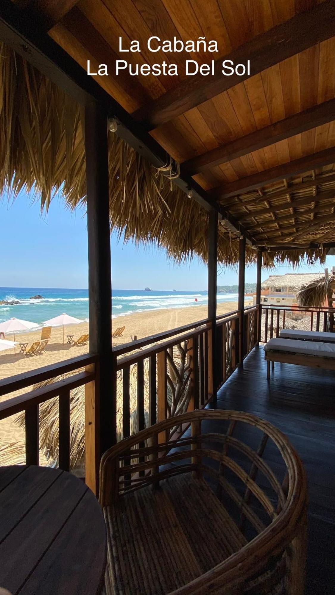 Cafe Maya - Zipolite Exteriér fotografie
